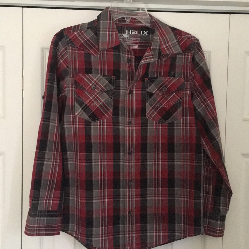 Helix plaid shirt